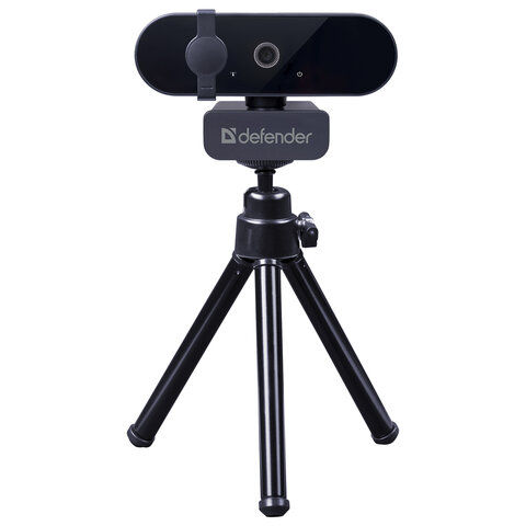 Веб-камера DEFENDER G-lens 2590 QHD, 3,7 Мп, микрофон, USB 2.0, регулируемый крепеж, черная, 63113 - фото 7