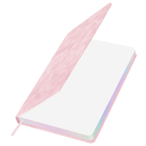 Ежедневник датированный 2026 А5 138х213 мм, BRAUBERG "Ice", под кожу, розовый, 117390 - фото 3