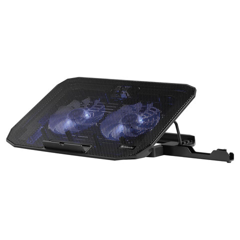 Подставка для ноутбука DEFENDER NS-513 15.6", 2 USB, держатель для смартфона, 2 вентилятора, 29513 - фото 1