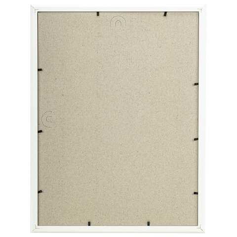 Рамка 30х40 см небьющаяся, аналог IKEA, багет 21 мм, МДФ, BRAUBERG "Idea", белая, 391372 - фото 2