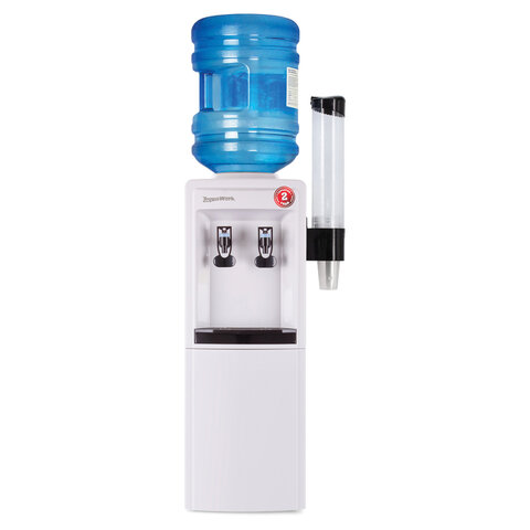 Водораздатчик-кулер БЕЗ НАГРЕВА И ОХЛАЖДЕНИЯ, AQUA WORK 0.8-LWR, напольный, 2 крана, белый, 27934 - фото 9