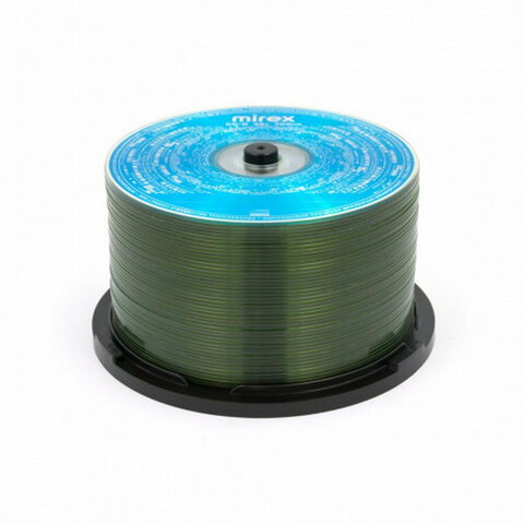 Диск CD-R MIREX, 700 Мб, 48x, Cake Box (упаковка на шпиле), КОМПЛЕКТ 50 шт., UL120051A8B - фото 5