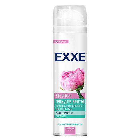 Гель для бритья 200 мл EXXE FOR WOMEN "SILK EFFECT", глицерин + аллантоин, С0007322 - фото 1