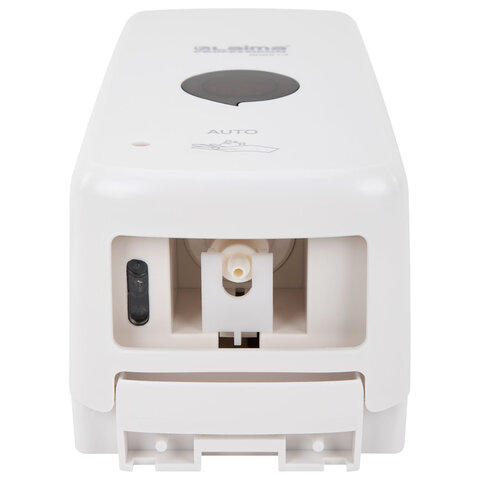 Дозатор для жидкого мыла-пены LAIMA PROFESSIONAL PREMIUM, НАЛИВНОЙ, СЕНСОРНЫЙ, 1 л, белый, ABS-пластик, 609512 - фото 5