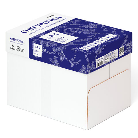 Бумага Снегурочка (А4, марка С, 80 г/кв.м, 500 л) - фото 4