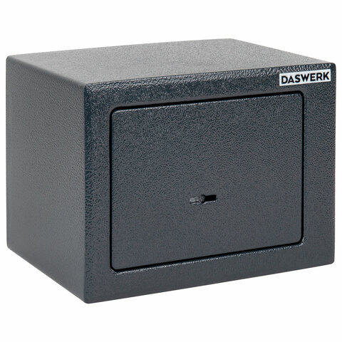 Сейф мебельный DASWERK SC-170KL (170х230х170 мм), ключевой замок, графит, 291337 - фото 2