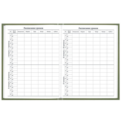 Дневник 1-11 класс 40 л., твердый, BRAUBERG, глянцевая ламинация, "Однотонный", 107607 - фото 7