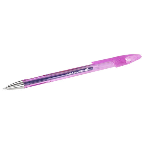 Ручки гелевые "BRAUBERG ULTRA GEL PASTEL", НАБОР 4 ШТУКИ, СИНИЕ, стандартный наконечник 0,5 мм, линия письма 0,35 мм, 144282 - фото 11