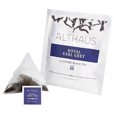 Чай ALTHAUS "Royal Earl Grey" черный, 15 пирамидок по 2,75 г, ГЕРМАНИЯ, TALTHL-P00004 - фото 6