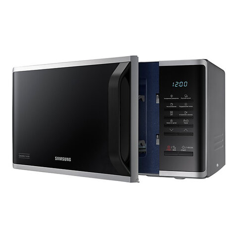 Микроволновая печь SAMSUNG MS23K3513AS/BW, объем 23 л, мощность 800 Вт, механическое управление - фото 6
