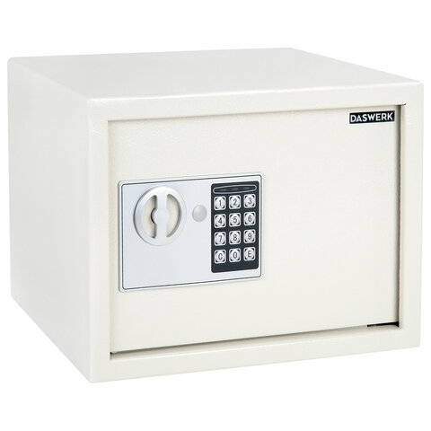 Сейф мебельный DASWERK SC-250EL (250х350х250 мм), электронный замок, бежевый, 291345 - фото 2