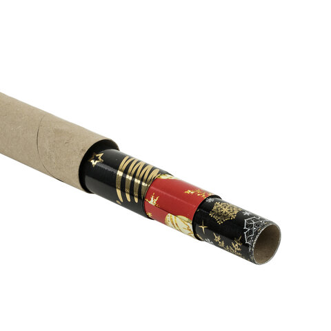 Бумага упаковочная новогодняя НАБОР 3 шт. "Black&Gold", С ЭФФЕКТАМИ, 70х100 см, ЗОЛОТАЯ СКАЗКА, 592190 - фото 4