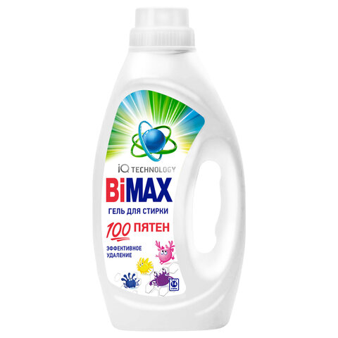 Гель для стирки 900 мл, BIMAX "100 пятен", 998-3 - фото 1
