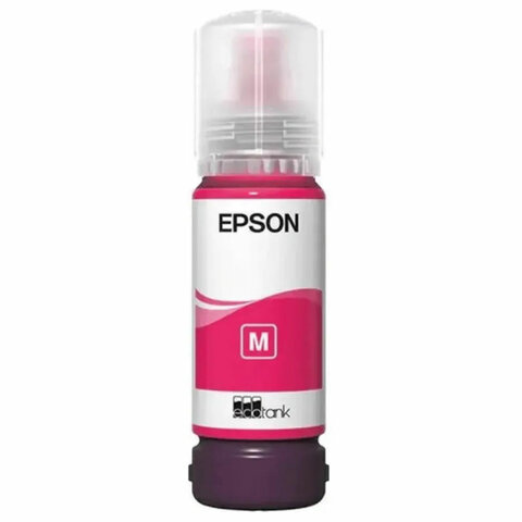 Чернила EPSON 108 (C13T09C34A) для СНПЧ EPSON L8050 /L8100 /L18050, пурпурные, ОРИГИНАЛЬНЫЕ - фото 2