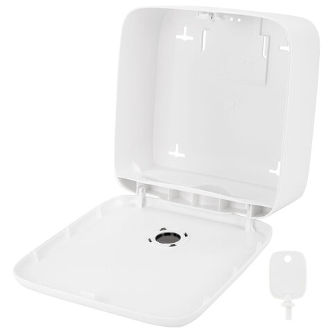 Диспенсер для полотенец LAIMA PROFESSIONAL PREMIUM, (Система H3), V-сложения, белый, ABS-пластик, 609517 - фото 5