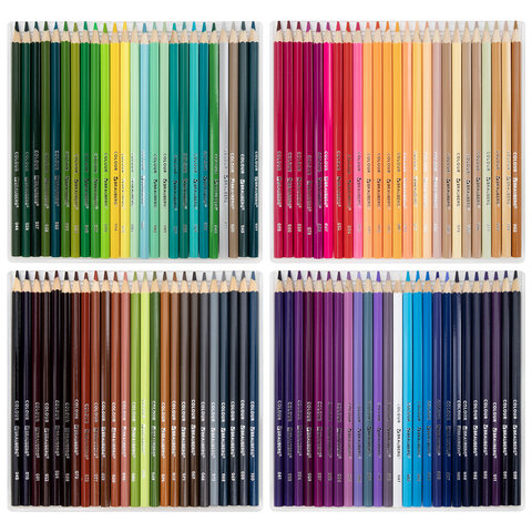 Карандаши цветные супермягкие яркие BRAUBERG MAX, 100 цветов, шестигранные, грифель 3,3 мм, натуральное дерево, 181862 - фото 4