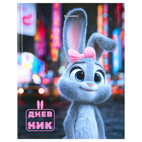 Дневник 1-4 класс 48 л., твердый, BRAUBERG, глянцевая ламинация, с подсказом, "Милашка", 107591 - фото 1