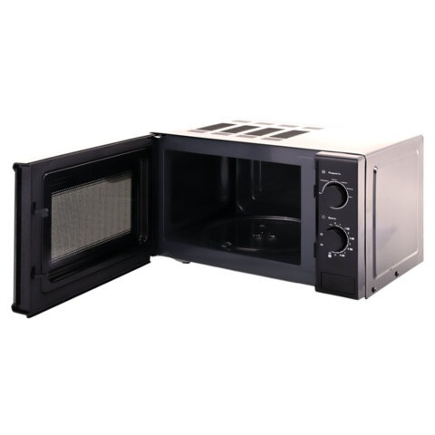 Микроволновая печь SONNEN MW2070BL-6M, 20 л, 700 Вт, таймер, механическое управление, кнопка, черная, 454984 - фото 6
