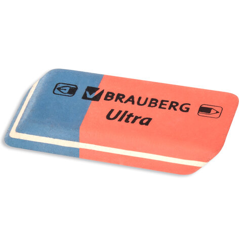 Ластики BRAUBERG "Ultra Mix" 9 шт., размер ластика 41х14х8 мм/29х18х8 мм, натуральный каучук, 229604 - фото 2