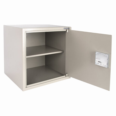 Сейф мебельный BRABIX "D-40m", 400х400х366 мм, 13 кг, ключевой замок, крепление к стене, 291164 - фото 9