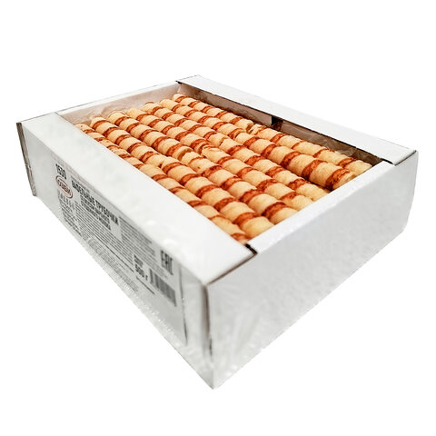 Вафельные трубочки СЕМЕЙКА ОЗБИ с шоколадным вкусом, 500 г, 1531 - фото 1