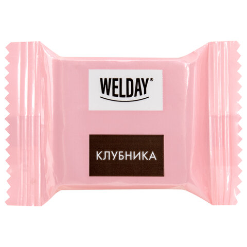 Шоколад порционный WELDAY (ВЭЛДЭЙ), ассорти 6 вкусов, 810 г (54 плитки по 15 г), пакет, 622409 - фото 6
