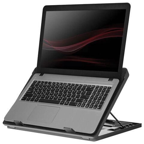 Подставка для ноутбука DEFENDER NS-501, 15,6-17", 2 USB, 3 вентилятора, 29501 - фото 7