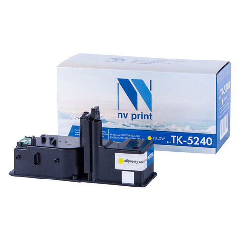 Тонер-картридж NV PRINT (NV-TK-5240Y) для KYOCERA ECOSYS P5026cdn/w/M5526cdn, желтый, ресурс 3000 стр. - фото 1