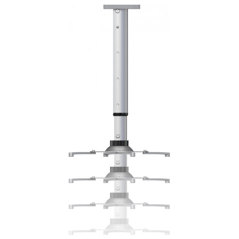 Кронштейн для проекторов настенно-потолочный CACTUS CS-VM-PR05L-AL, высота 47-71 см, 22 кг - фото 5