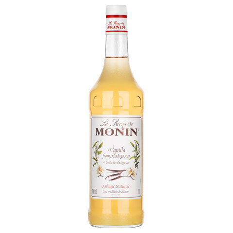 Сироп MONIN "Ваниль" 1 л, стеклянная бутылка, SMONN0-000273 - фото 1