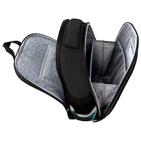 Ранец BRAUBERG FIT, 2 отделения, "Неоновый геймпад", объемный дизайн, 38х27х14 см, 274385 - фото 7