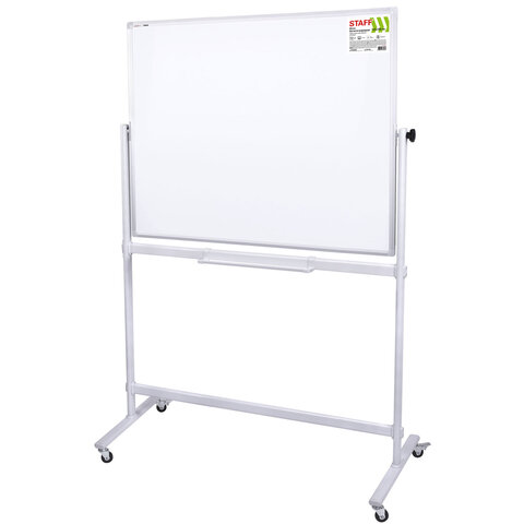 Доска магнитно-маркерная НА СТЕНДЕ 120х180 см, 2-сторонняя, STAFF, 238008 - фото 3
