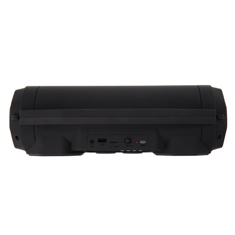Колонка портативная с подсветкой SONNEN B306, 12 Вт, Bluetooth, FM-тюнер, microSD, MP3-плеер, черная, 513479 - фото 4