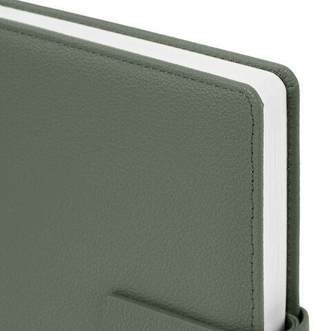 Ежедневник в подарочном наборе 5 в 1, А5, 145x212 мм, BRAUBERG "President", под кожу, 160 листов, зеленый, 116855 - фото 5