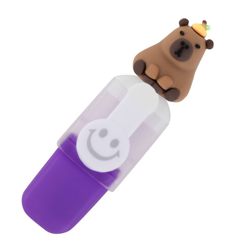 Набор текстовыделителей с топперами 6 ЦВЕТОВ НЕОН, "КАПИБАРЫ", линия 1-4 мм, FUNSTER (ФАНСТЕР), 152646 - фото 6