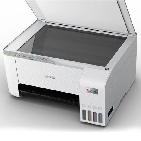 МФУ струйное EPSON L3256 "3 в 1", А4, 33 стр./мин, 5760x1440, Wi-Fi, СНПЧ, белый корпус, C11CJ67524 - фото 5