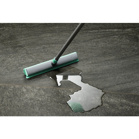 Швабра-сгон КОМПЛЕКТ щётка 32 см с резиновой щетиной 5,5 см + черенок 80-140 см, BACTERIA STOP, YORK, 51301 - фото 5