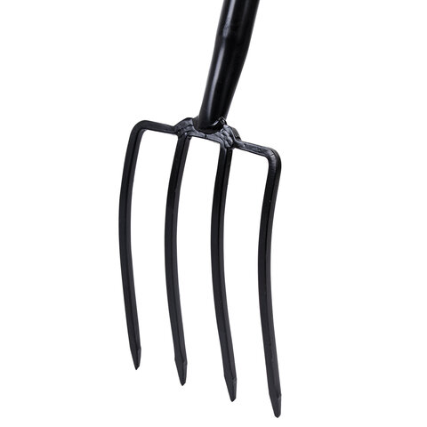 Вилы копальные стальные 19х28 см, ОБЩАЯ ДЛИНА 115 см, черенок стекловолокно, V-ручка, RABBITEX (РАББИТЕКС) "FIBERGLASS", 700491 - фото 7