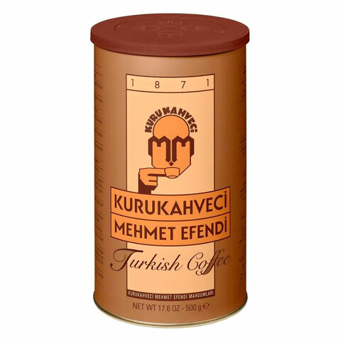Кофе молотый MEHMET EFENDI 500 г, в жестяной банке - фото 1