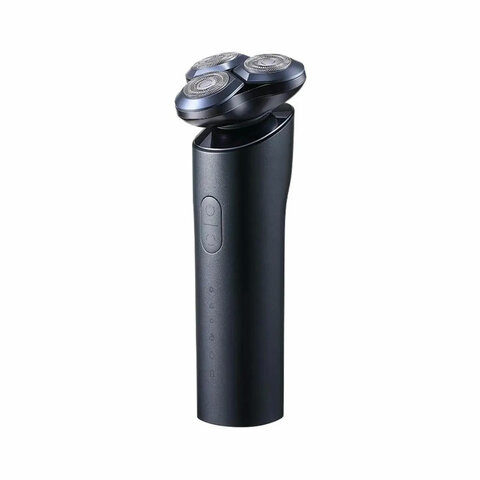 Электробритва XIAOMI Mi Electric Shaver S700, мощность 5 Вт, роторная, 3 головки, аккумулятор, черная, BHR5721GL - фото 1