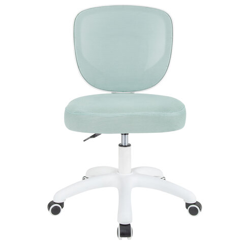 Кресло детское BRABIX KIDS "MG-230", без подлокотников, сетка/ткань TW, голубое, 533320 - фото 3