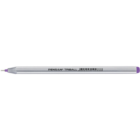 Ручки шариковые масляные PENSAN "Triball Colored", НАБОР 8 шт., АССОРТИ, узел 1 мм, линия письма 0,5 мм, 1003/PVC8 - фото 3