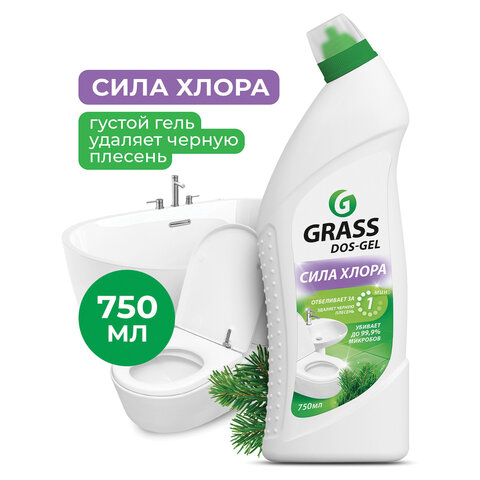 Средство для сантехники DOS GEL 750мл гель (дезинфекция, плесень, грибок) - фото 6