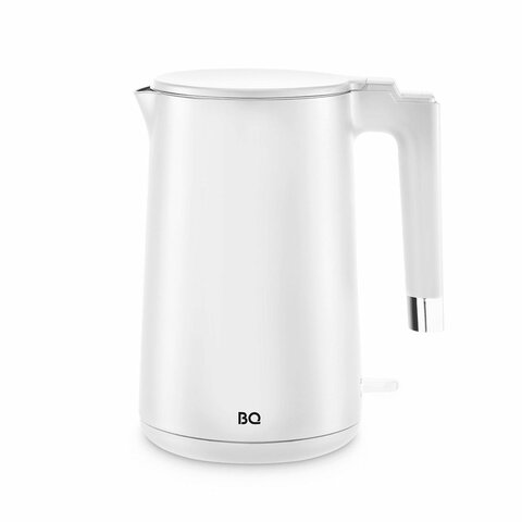 Чайник электрический с двойными стенками BQ (БИ-КЬЮ) KT1720P, 1,5 л, 2200 Вт, белый, 86198280 - фото 1