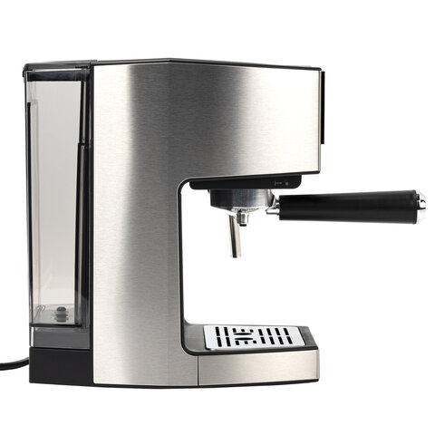 Кофеварка рожковая с дисплеем SONNEN CM-2066, ручной капучинатор, сенсор, 1 л, 950 Вт, 19 бар, 457882 - фото 3