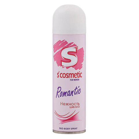 Дезодорант для тела женский 145 мл, S’COSMETIC "Нежность шелка", СИБИАР, 5-05.01.022.01 - фото 1