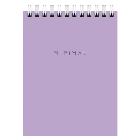 Блокнот МАЛЫЙ ФОРМАТ А6 108х145 мм, 40 л., гребень, картон, клетка, BRAUBERG "Minimal Pastel", 116429 - фото 4