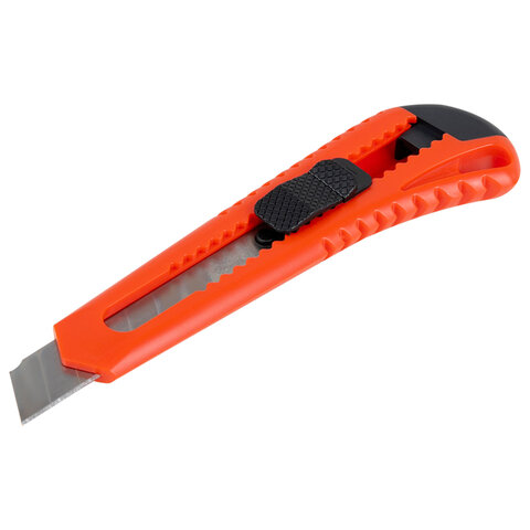 Нож канцелярский 18 мм, КОМПЛЕКТ "5 шт. + 1 шт. В ПОДАРОК", фиксатор, блистер, BRAUBERG "Classic", 238773 - фото 9