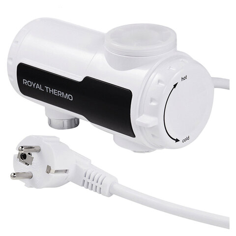 Водонагреватель проточный электрический ROYAL THERMO UniTap Mini, 3,3 кВт, 1,48 л/мин, насадка, НС-1588908 - фото 6