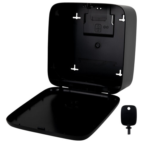 Диспенсер для полотенец LAIMA PROFESSIONAL PREMIUM BLACK (Система H3), V-сложения, черный, ABS-пластик, 609523 - фото 5